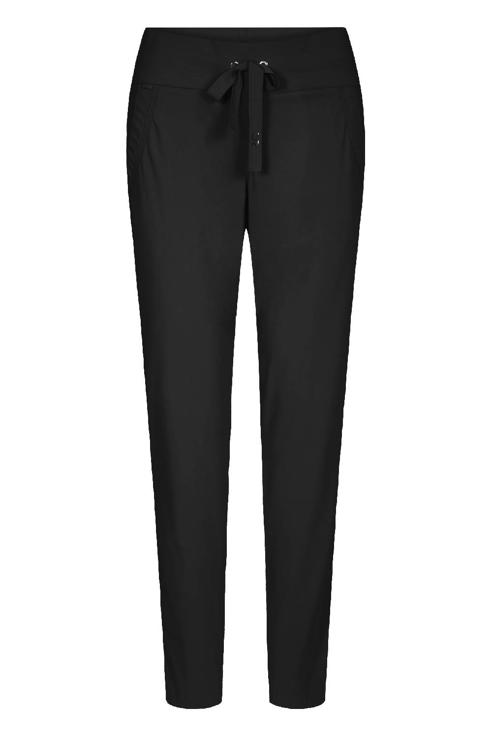 Raffaello Rossi Joggpant Relaxed Verkürzt -7/8 Mid Waist Schwarz: CYNTHIA O