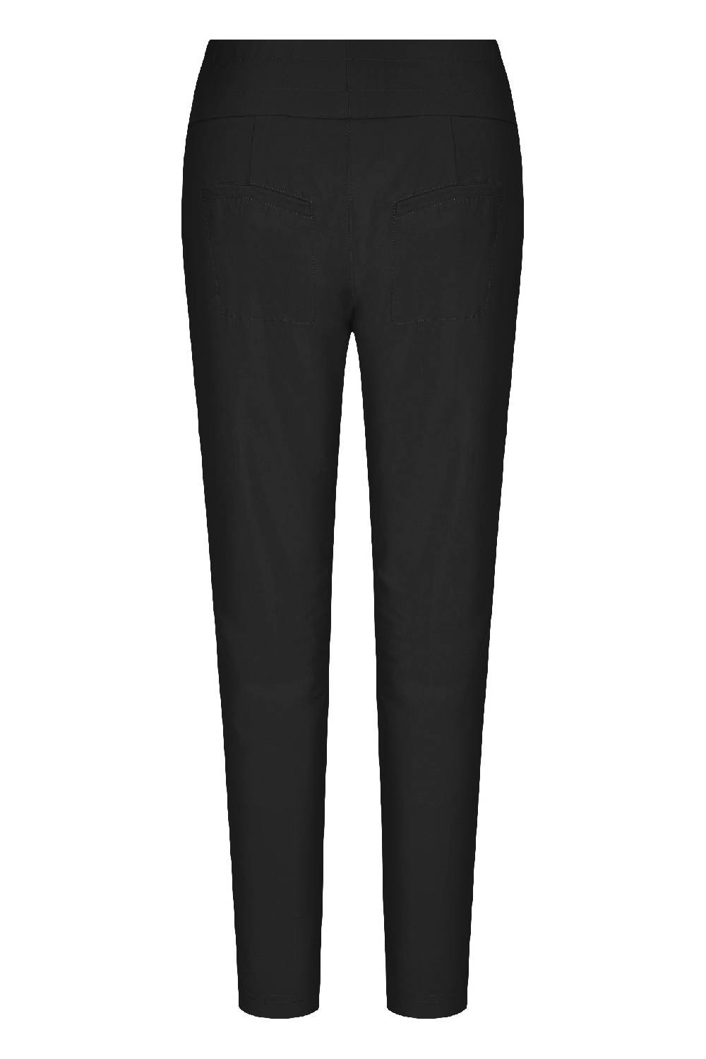 Raffaello Rossi Joggpant Relaxed Verkürzt -7/8 Mid Waist Schwarz: CYNTHIA O