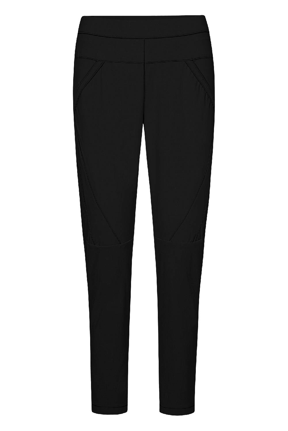 Raffaello Rossi Joggpant Relaxed Verkürzt -7/8 Mid Waist Schwarz: HOLLY