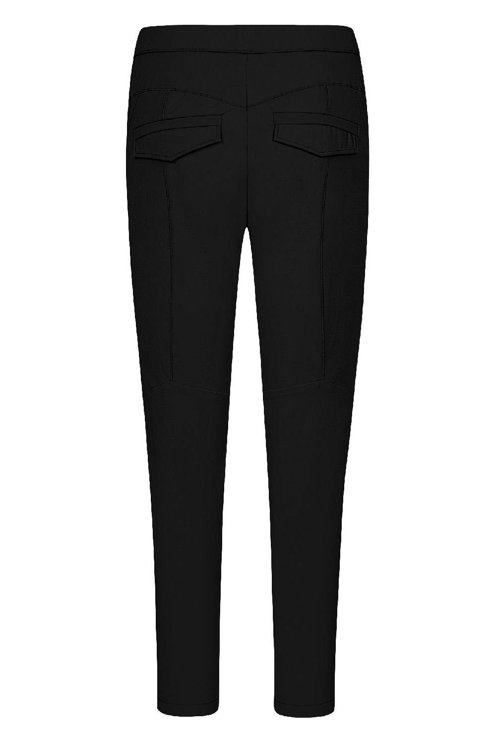 Raffaello Rossi Joggpant Relaxed Verkürzt -7/8 Mid Waist Schwarz: HOLLY