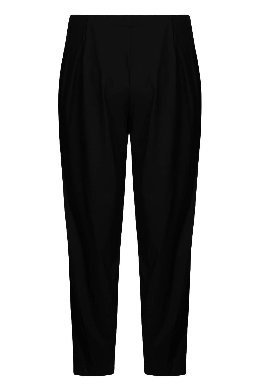 Raffaello Rossi Joggpant Relaxed Verkürzt -7/8 Mid Waist Schwarz: SALLY 7/8