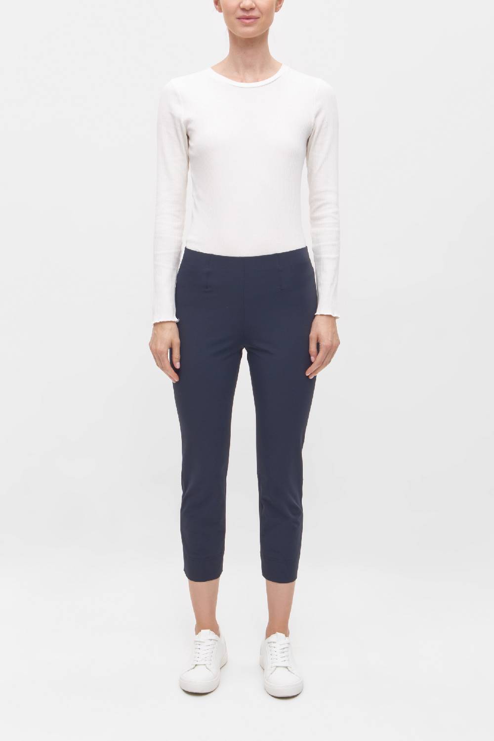 Raffaello Rossi Leggins Slim Verkürzt -6/8 Mid Waist Schwarz: PENNY 6/8