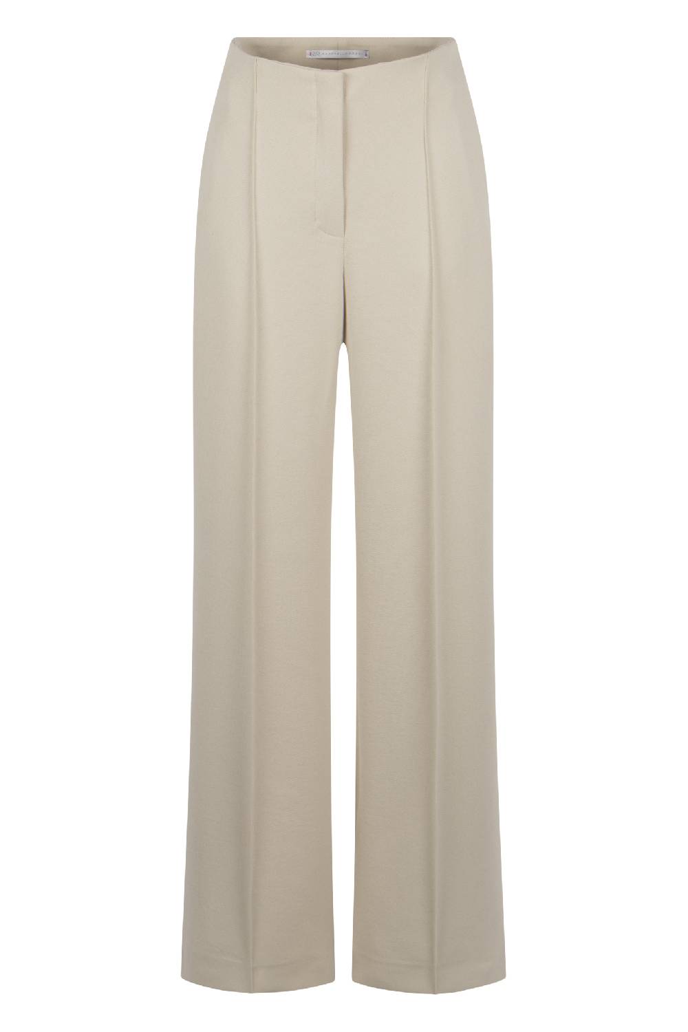 Raffaello Rossi Marlenehose Relaxed Lang High Waist Beige: AGATHA
