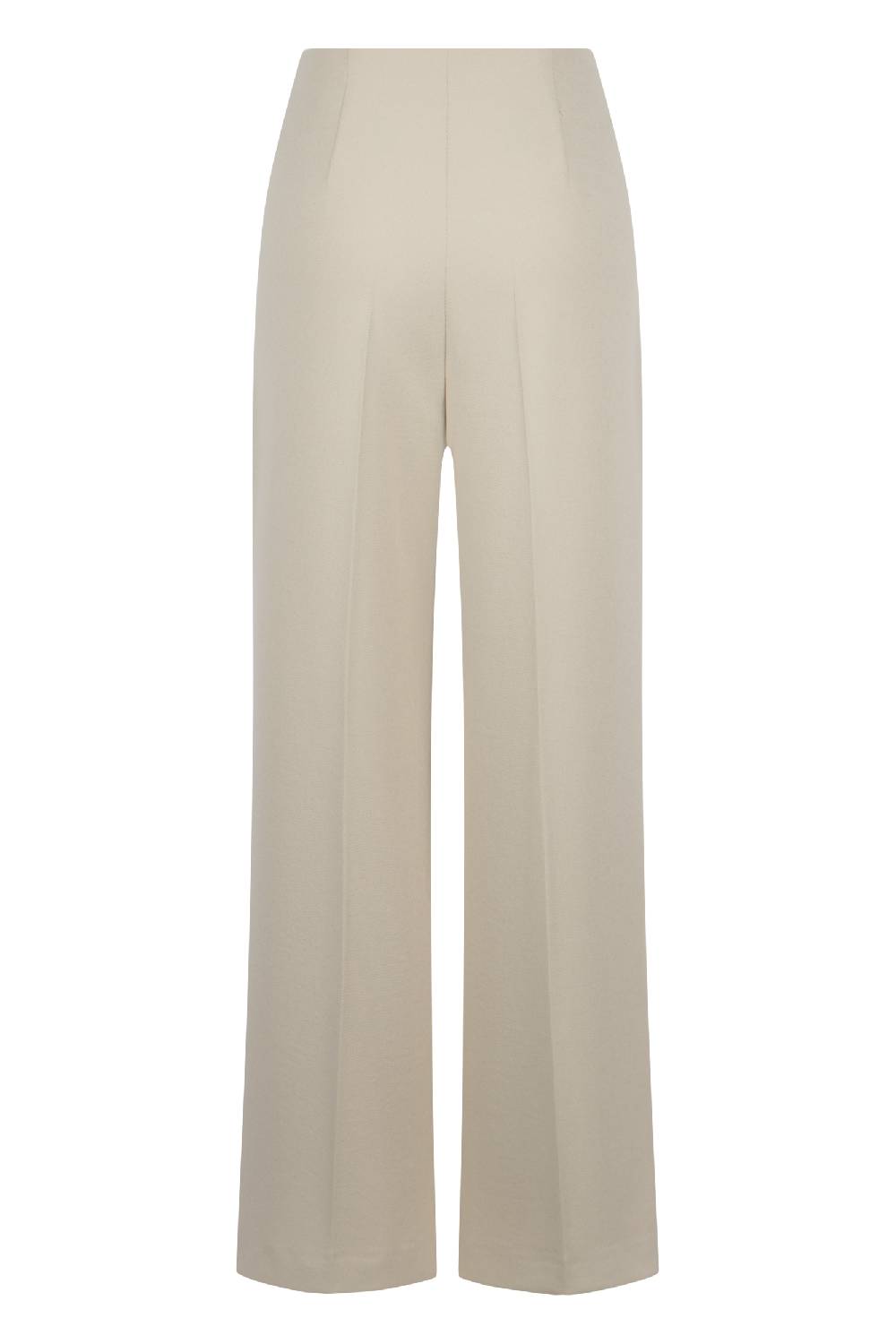Raffaello Rossi Marlenehose Relaxed Lang High Waist Beige: AGATHA