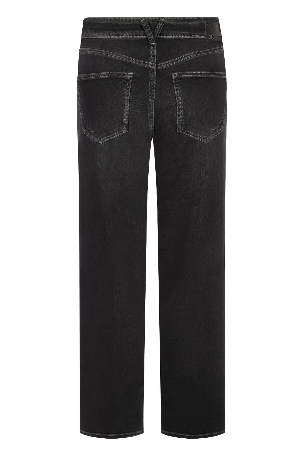 Raffaello Rossi Marlenehose Straight Lang Mid Waist Grau: KIRA B