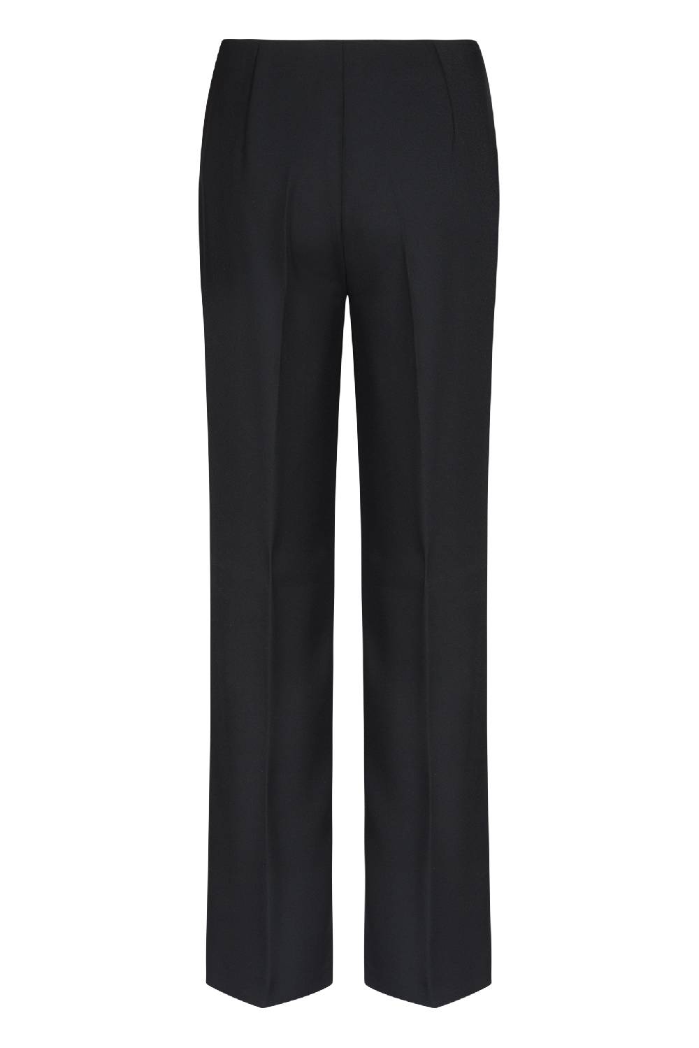 Raffaello Rossi Marlenehose Straight Lang Mid Waist Schwarz: BRITTA NEW