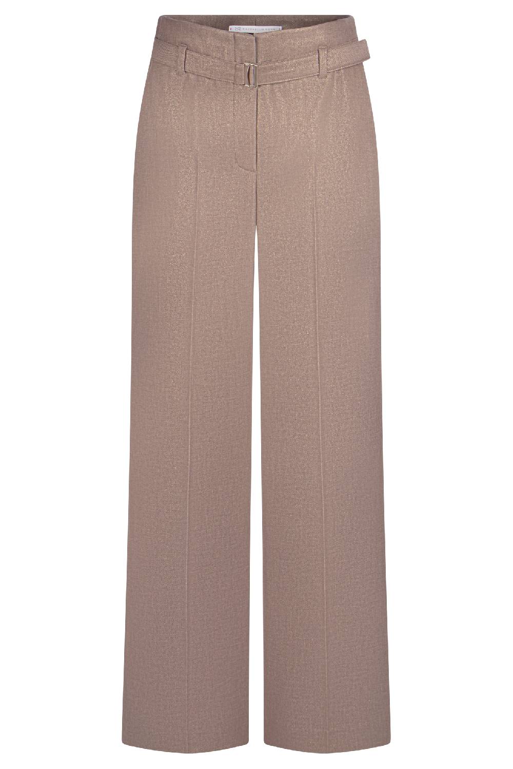 Raffaello Rossi Marlenehose Wide Leg Lang High Waist Beige: ANAIS