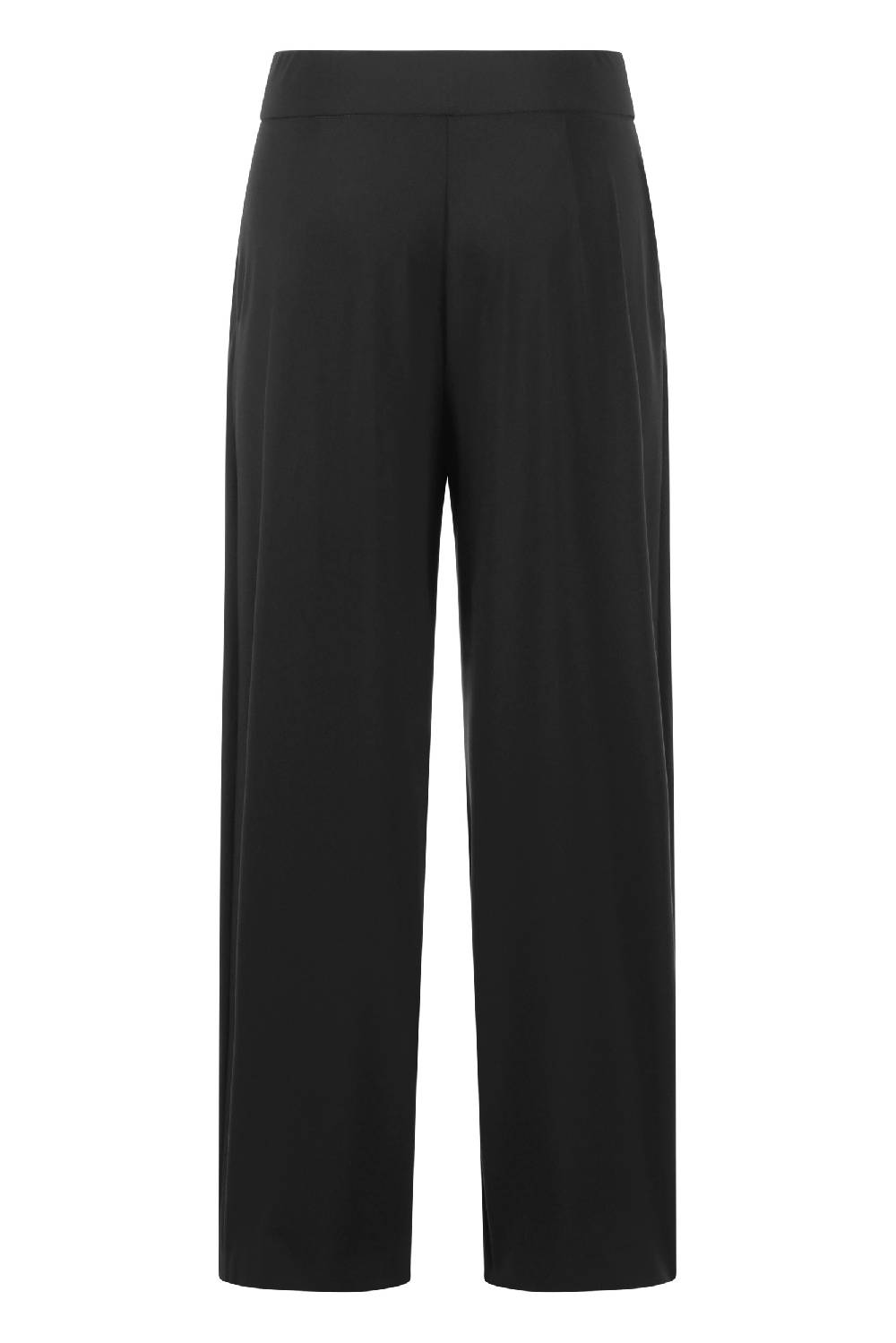 Raffaello Rossi Marlenehose Wide Leg Lang High Waist Schwarz: ABETA