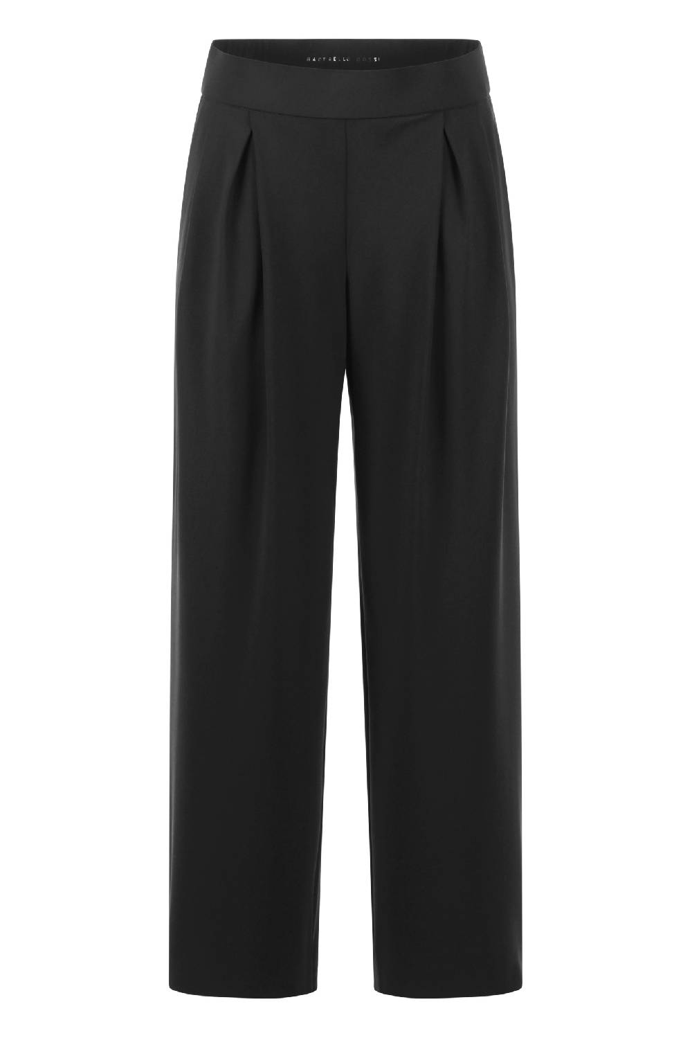 Raffaello Rossi Marlenehose Wide Leg lang High Waist schwarz: ABETA