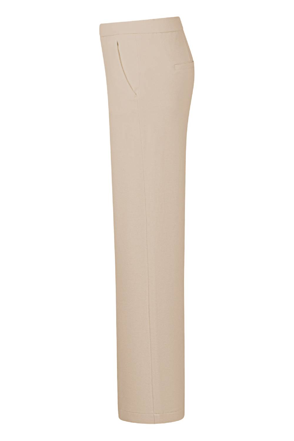 Raffaello Rossi Marlenehose Wide Leg Lang Mid Waist Beige: PALINA LONG
