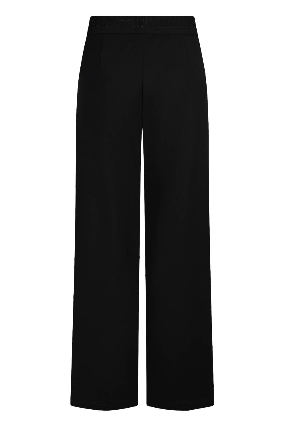 Raffaello Rossi Marlenehose Wide Leg Lang Mid Waist Schwarz: COSMEA