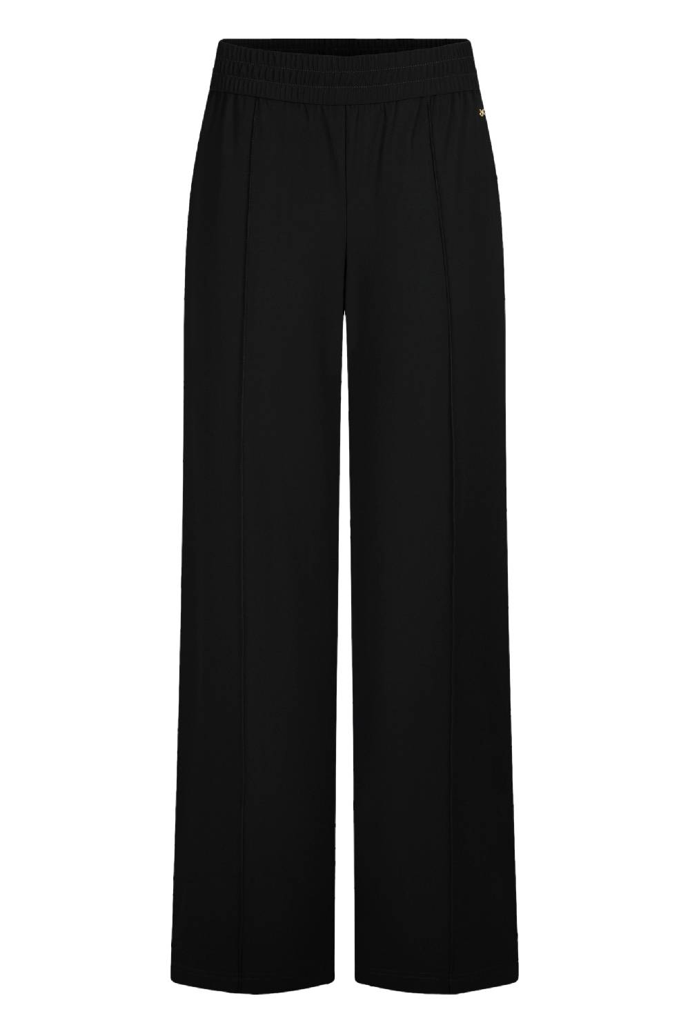 Raffaello Rossi Marlenehose Wide Leg lang Mid Waist schwarz: COSMEA
