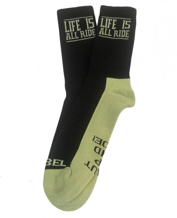 Rebel Rockers All Ride Sneaker Sock