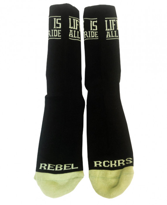 Rebel Rockers All Ride Sneaker Sock