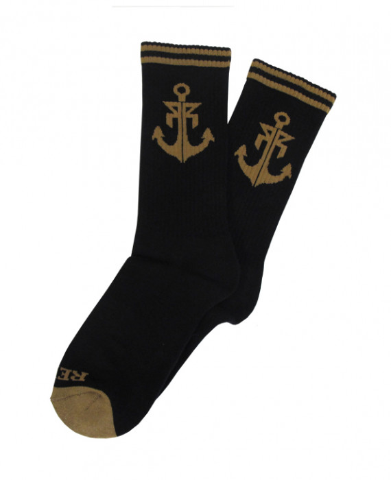 Rebel Rockers Anchor Sneaker Sock