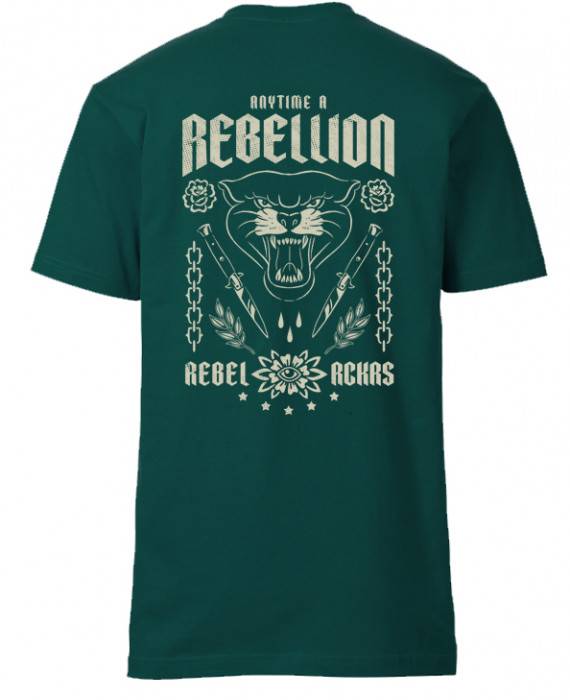 Rebel Rockers Anytime bottle green