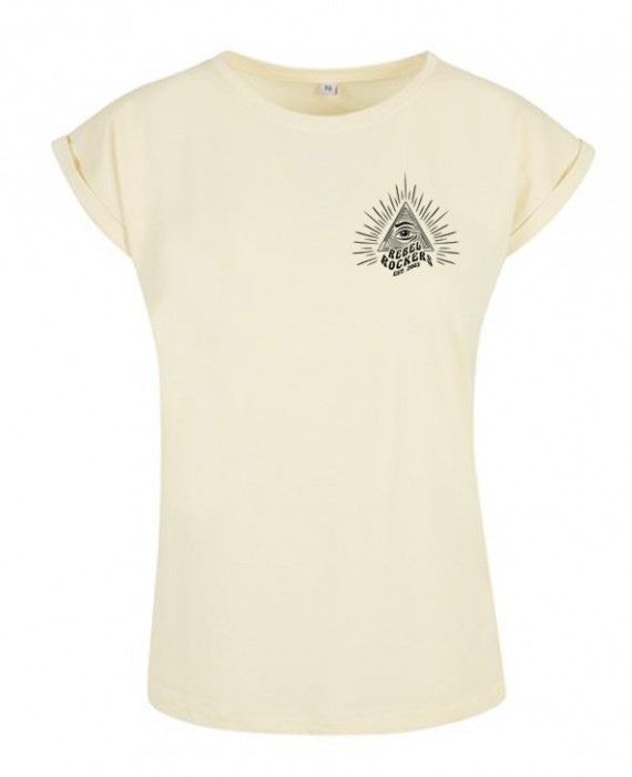 Rebel Rockers Ghost Girl Loosefit Tee Vanilla