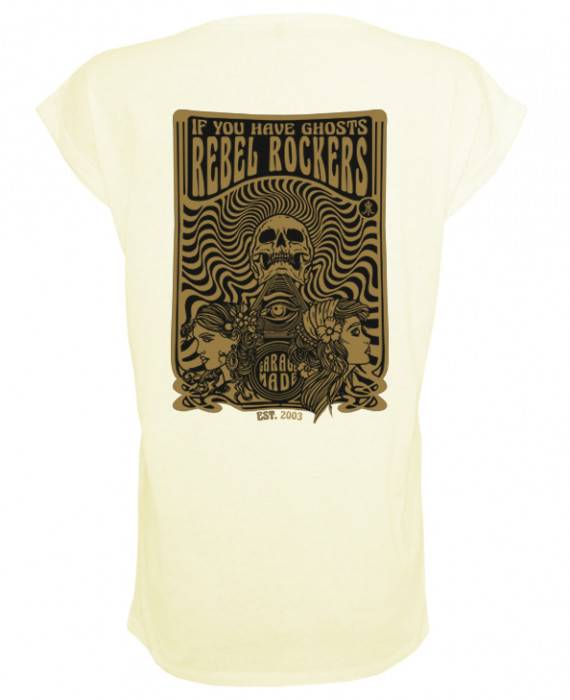 Rebel Rockers Ghost Girl Loosefit Tee vanilla