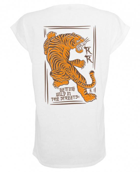 Rebel Rockers Girl Loosefit Tee Tigger wht