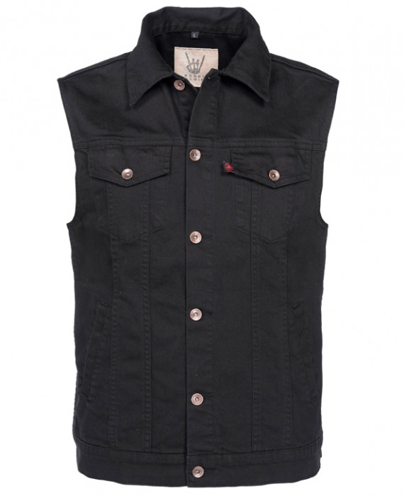 Rebel Rockers Jeans Weste