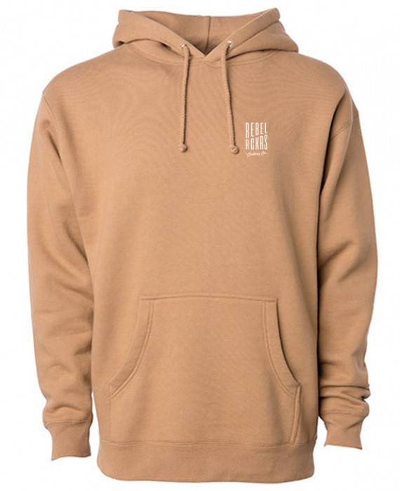 Rebel Rockers Oversized Hooded Toffee