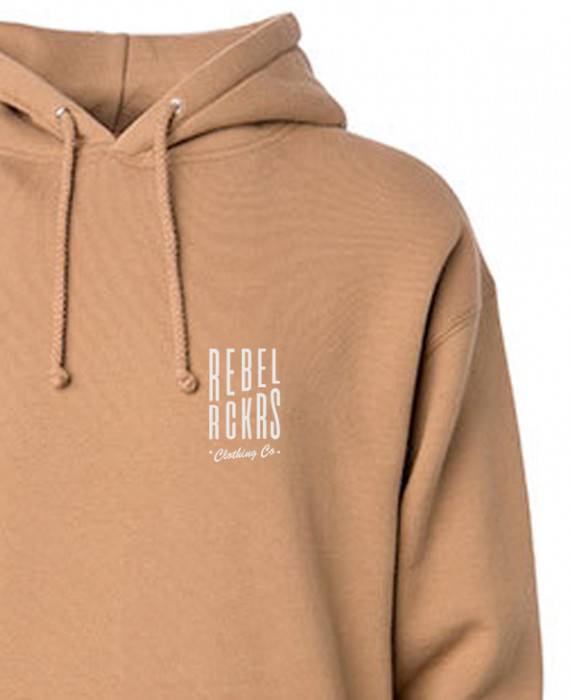 Rebel Rockers Oversized Hooded Toffee