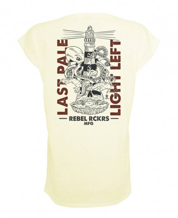 Rebel Rockers Pale Girl Loosefit Tee vanilla