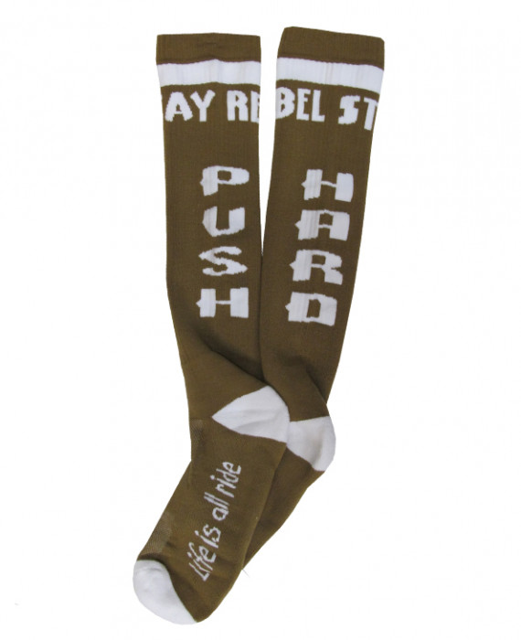 Rebel Rockers Tube Sock Push Hard