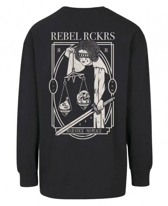 Rebel Rockers Unisex Longsleeve Justice