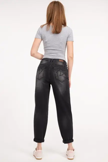Recover Pants Amira, Relaxed-Fit Jeans In BLACK Artikelnummer REC-13324-03-3880-999