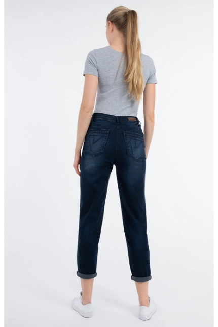 Recover Pants Amira, Relaxed-Fit Jeans In DEEP-BLUE Artikelnummer REC-13324-03-3880-499