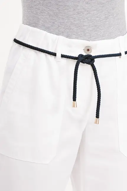 Recover Pants Belina, Relaxed Fit-Hose In WEISS Artikelnummer REC-13014-03-3867-110