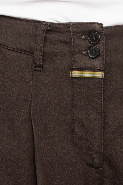 Recover Pants Bundfaltenhose Peggy In Dunkelbraun Artikelnummer REC-12641-U4143-887