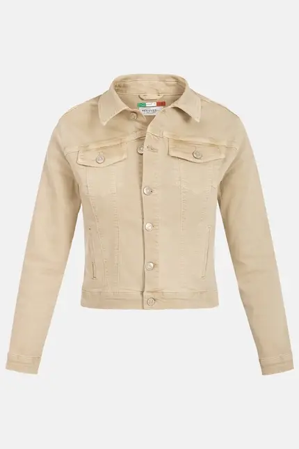 Recover Pants Chic, Jeansjacke In Légèrer Passform In SAHARA Artikelnummer REC-30100-01-3883-278