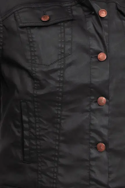 Recover Pants Jacke In Lederoptik In SCHWARZ Artikelnummer REC-30100-4032-990