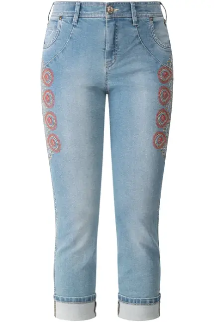 Recover Pants Jeans Bestickt In Blau Artikelnummer REC-12728-2629-100