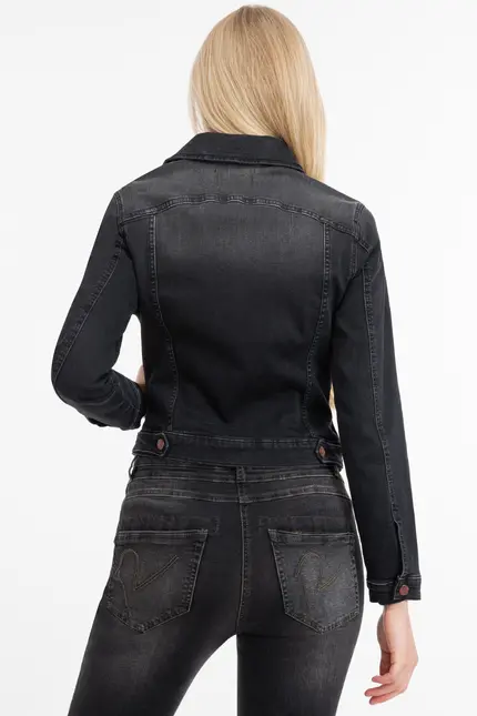 Recover Pants Jeansjacke Chic In BLACK Artikelnummer REC-30100-01-U3883-999