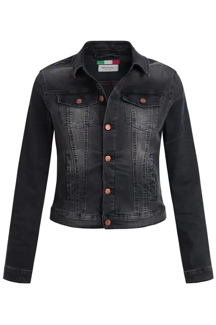 Recover Pants Jeansjacke Chic In BLACK Artikelnummer REC-30100-01-U3883-999