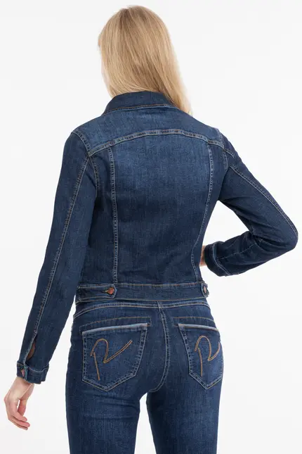 Recover Pants Jeansjacke Chic In DENIM BLUE Artikelnummer REC-30100-01-U3883-145