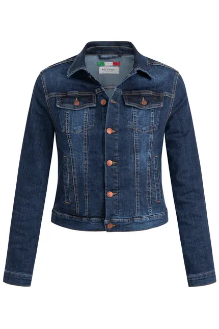 Recover Pants Jeansjacke Chic In DENIM BLUE Artikelnummer REC-30100-01-U3883-145