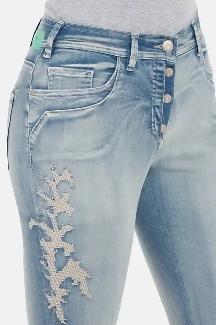 Recover Pants Jessi, Slim-Fit-Jeans In POWER BLEACHED Artikelnummer REC-12903-03-3881-100
