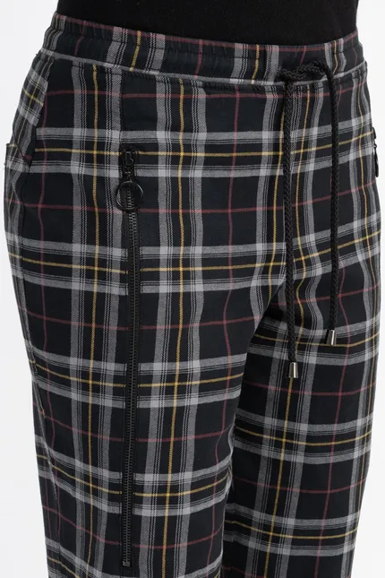 Recover Pants Jogpants In SCHWARZ-ECRU-GELB-ROT Artikelnummer REC-13016-3936-999