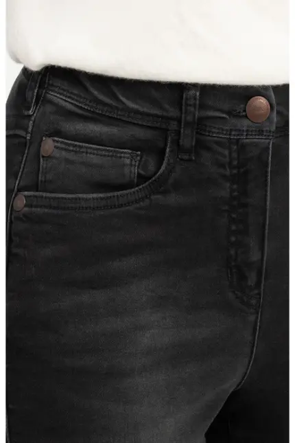 Recover Pants Komfort-Fit-Jeans Jil In BLACK/ BLACK Artikelnummer REC-13417-4325-990