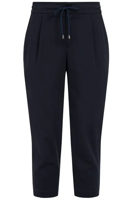 Recover Pants Legere Bundfaltenhose In MARINEBLAU Artikelnummer REC-13005-3875-490