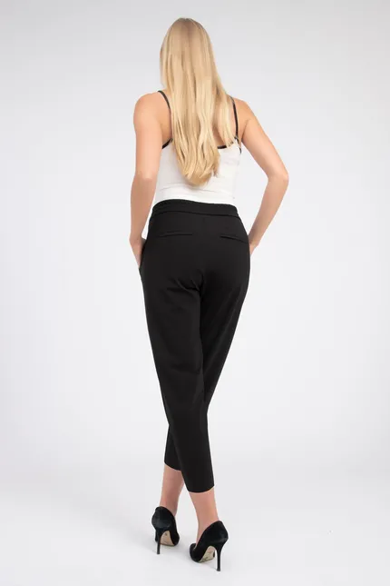 Recover Pants Legere Bundfaltenhose In SCHWARZ Artikelnummer REC-13005-3875-990