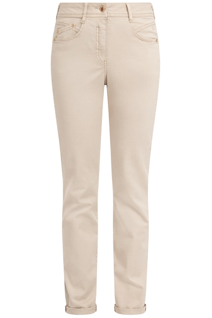 Recover Pants Modische Hose Im 5-Pocket Style In BEIGE Artikelnummer REC-13362-4142-235