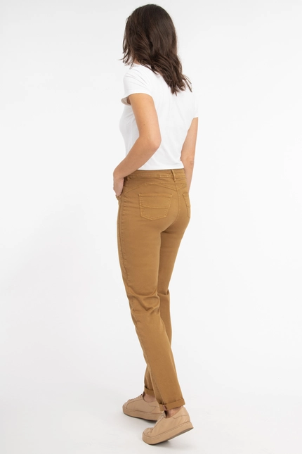 Recover Pants Modische Hose Im 5-Pocket Style In CURRY Artikelnummer REC-13362-4142-356