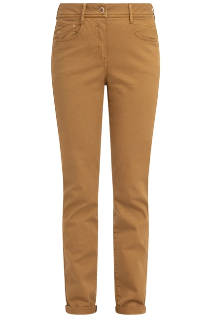 Recover Pants Modische Hose Im 5-Pocket Style In CURRY Artikelnummer REC-13362-4142-356