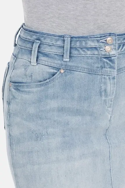 Recover Pants Pia, Jeansrock In BLEACHED Artikelnummer REC-40144-4279-103