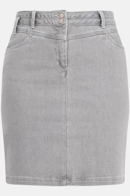 Recover Pants Pia, Jeansrock In SILBER Artikelnummer REC-40144-4279-905